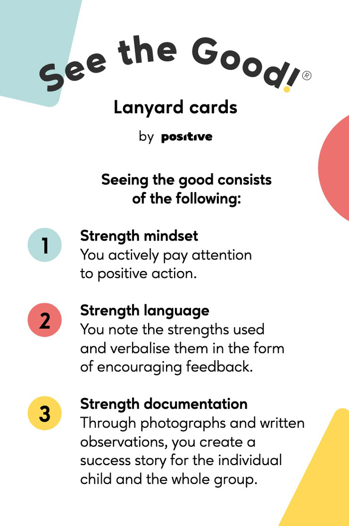 See the good: lanyard cards